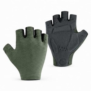 Gants de cyclisme mi-doigts en PU, respirants, unisexes, pour la course et les activités de plein air - Product Image 4