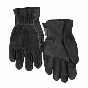 Gants de conducteur en cuir de vachette renforcé et cuir pleine fleur de haute qualité, gants de sécurité industriels robustes antidérapants, logo personnalisé - Product Image 6