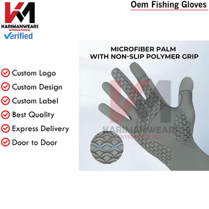 Guantes de Pesca para Pescadores Profesionales, Producción en Masa, con Protección Solar, Tejido de Secado Rápido, Proveedor de Exportación, Logotipo Personalizado - Product Image 6
