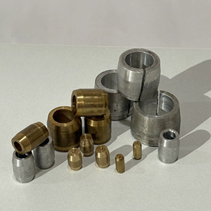 Manguito de sujeción reversible para calibrador de enchufes, de latón/aluminio, 1W 2W 3W 4W 5W 6W 7W 8W. Garantiza un agarre firme y previene el daño al pasador del calibrador. - Product Image 2