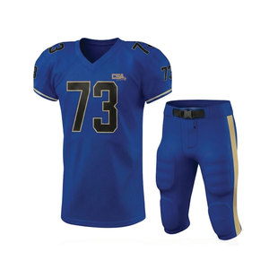 Tenue de football américain, maillot et pantalon respirants, conçus pour l'entraînement, la compétition et les tournois. - Product Image 1