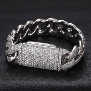Bracelet tennis en or massif avec diamants baguette de laboratoire RAMDUT IMPEX, fermoir boucle, luxe, hip-hop, pour femme, certifié IGI, toutes occasions - Product Image 2