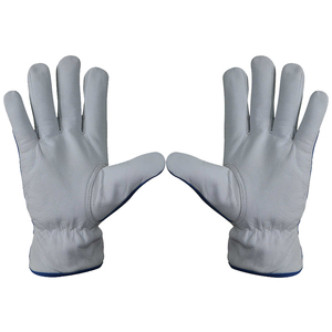 Soft Leather Thermal Safety Assembly Gloves Breathable Snug Fit Design for Outdoor Winter Work Use - Product Image 5