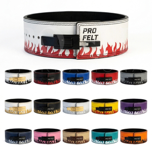 Whole Sale Premium OEM Leather Lever Weightlifting <b>Belt</b> Screen Printed Powerlifting Gym Fitness Support <b>Belt</b> for Heavy Lifting - Product Image 1