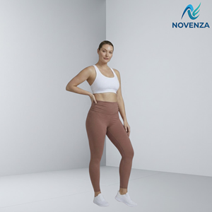 Wholesale Gym <b>Leggings</b> Eco Friendly Soft Nylon Spandex <b>Compression</b> Tights <b>Women</b> Fitness Yoga Pants - Product Image 5