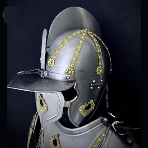 Set di Armatura in Acciaio per Donna, Costume da Cavaliere Medievale, Cosplay, Fiera Rinascimentale Armatura da Cavaliere da Battaglia - Product Image 3