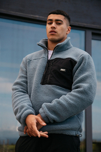 Chaqueta de algodón Sherpa ajustable con diseño de copo de nieve, abrigo de invierno para trabajo, con solapa de borrego gruesa, suave y cálida, con dobladillo largo - Product Image 2