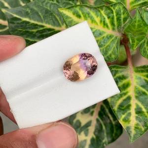 Piedra Preciosa de Ametrina Natural, Cuarzo Amarillo Púrpura, Piedra Suelta Facetada, para Joyería Premium - Product Image 6