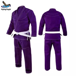 Kimono de Jiu-Jitsu Brésilien (BJJ) personnalisé avec logo, uniforme d'arts martiaux respirant, extensible, léger, durable, en coton, pour l'entraînement au karaté - Product Image 1