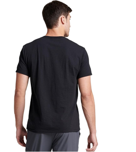 Mens Dri-Power Knitted Short Sleeve Tees Moisture <b>Wicking</b> Odor Protection 60% Cotton 40% Polyester - Product Image 2