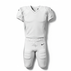 Uniforme de football américain personnalisé, impression par sublimation, panneaux latéraux en mesh à séchage rapide, coupe performante, ensemble complet pour adultes et jeunes - Product Image 1