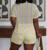 Conjuntos de Mujer de Corte Regular en Spandex/Poliéster