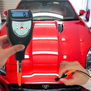 Medidor digital de espesor de revestimiento 0-1250um Dual F/NF con certificación CE para superficies magnéticas y no magnéticas - Product Image 5