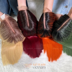 วิกผมชาวเวียดนามวิกผมแบบเต็ม HD ด้านหน้ามีสีตรงมีผมตรงเกรดผมเรีมีคุณภาพสูง - Product Image 5