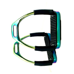 อุปกรณ์ขี่ม้า ที่วางเท้าสแตนเลสแบบปรับได้ กระเป๋าใส่อุปกรณ์ขี่ม้าแบบพกพา - Product Image 3