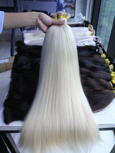 Cuticule alignée à prix d'usine 100% extensions de cheveux humains vierges vietnamiens bruts Style droit de couleur claire - Product Image 6