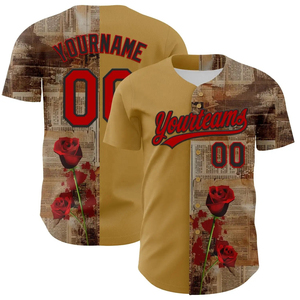 Uniforme de baseball personnalisé pour hommes, femmes et adultes, col en V, séchage rapide, vêtements de baseball, impression par sublimation, respirant, maillot de baseball OEM - Product Image 3