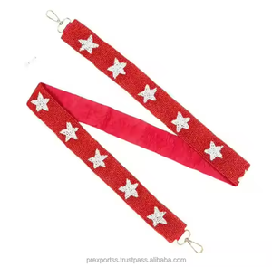 Go Frogs College Gameday Custom <b>Strap</b> Handmade <b>Adjustable</b> Crossbody Bag Decorative Beaded Embroidery Replacement Purse Accessory - Product Image 4