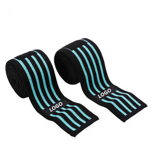 Genouillères de lutte personnalisables avec logo OEM, imprimées, en nid d'abeille, souples, anti-collision, ajustables, élastiques et respirantes - Product Image 6