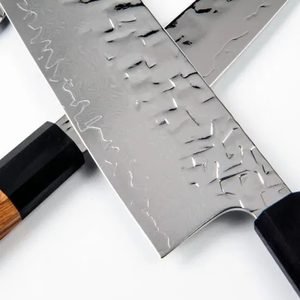 ชุดมีดเชฟเหล็กกล้าคาร์บอนสูงระดับมืออาชีพ LEGACY BLADES ด้ามไม้มะกอก แบบเต็มด้าม ชุดมีดครัว ขายส่ง - Product Image 5
