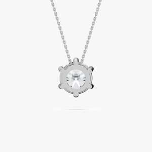 Collier Chaîne Tennis en Diamant de Laboratoire pour Femme, Plaqué Or, Taille Ronde Brillante, Certifié Hiphop, Diamant Fin pour Femme - Product Image 2