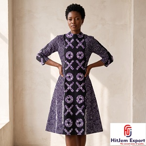 Custom African Wax Print Cotton Fabric Ankara Kitenge Logo Print OEM ODM Textile Manufacturer Customized Fabric Production - Product Image 4