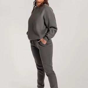 Nueva sudadera transpirable para mujer con diseño personalizado impreso, recién llegada, sudadera moderna de color sólido para mujer en venta - Product Image 5
