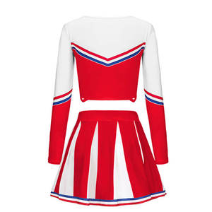 ชุดยูนิฟอร์มเชียร์ลีดเดอร์ดีไซน์ใหม่ปี 2026 คุณภาพดีที่สุด ชุดแฟนซีฮาโลวีนพร้อมพู่ห้อย - Product Image 4