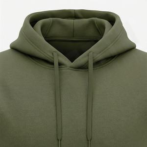 Sweat à capuche homme en coton peigné léger à manches longues, design hiver, imprimé personnalisé, couleur numérique personnalisable, confortable - Product Image 4