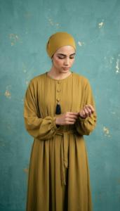 Diseño de Kaftan Abaya de Dubái con Hermosas Piedras y Bordados en Tela de Chifón, Transpirable y Ligero, Precio de Fábrica - Product Image 5