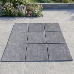 Vistaar Blue Stone Gris 20mm Full Body Porcelain Tiles-300x300mm 600x900mm Anti-Slip Industrial Grade Outdoor <b>Floor</b> Tiles - Product Image 3