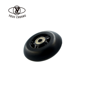 Ruedas de Patines en Línea de 80mm de Fabricantes Taiwaneses con Mayor Resistencia a la Abrasión, Ruedas Negras para Patines de 4 Ruedas de 80mm - Product Image 1