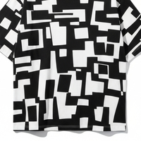 T-shirt Homme Personnalisé avec Logo, Tricoté Respirant, Grammage Lourd 220 g/m², 100% Polyester, Épaules Tombantes, Uni, Grande Taille