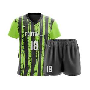 Sports Wear Custom Sublimation Sports Uniform Set V-neck Line Jersey And <b>Shorts</b> Men Sports Jersey <b>Shorts</b> Kit 2pcs Team Uniform - Product Image 6