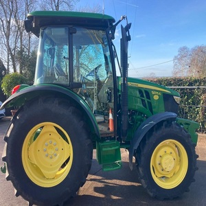 Tractor utilitario John Deere 5075E confiable, sistema hidráulico robusto, diseño de bajo consumo de combustible, excelente calidad, listo para trabajar en la agricultura. - Product Image 1