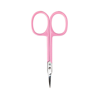 Ciseaux à cuticules professionnels en acier inoxydable, ciseaux à ongles à pointe incurvée, outil de manucure et pédicure, coupe-cuticules aiguisé, OEM