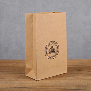 Sac à sandwich classique en papier sulfurisé ciré de qualité alimentaire, auto-adhésif, imprimé numériquement, résistant à l'huile et à l'eau, avec corde en coton - Product Image 1