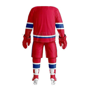 Uniforme de Hockey en Línea Personalizado de Alta Calidad, Diseño Superior, Material 100% Poliéster, Ropa Deportiva para Exteriores - Product Image 2