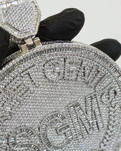 Pendentifs et Breloques en Argent Sterling 925 avec Moissanite Véritable 3,30 carats, Personnalisables avec Nom, Bijoux en Diamant Plaqué Or pour Fêtes - Product Image 4