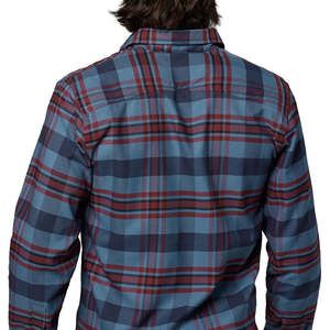 Servicio OEM, Camisa Casual de Franela para Hombre, Alta Calidad, 100% Algodón Orgánico, Moda Primavera, Transpirable, Antiencogimiento, Secado Rápido, Venta al Por Mayor - Product Image 3