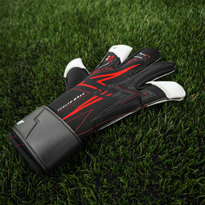 Guantes de portero de fútbol profesionales para adultos de látex, antideslizantes, con protección para los dedos, de goma PU, silicona, gel, agarre tipo gecko - Product Image 6