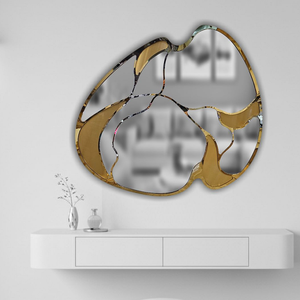 Eleve su espacio con este espejo PVD de acero inoxidable de alta calidad, diseñado para un lujo y una durabilidad excepcionales. - Product Image 6