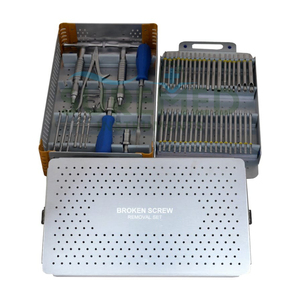 Kit d'extraction manuel de vis orthopédiques cassées SureMed Instruments – Système d'instruments chirurgicaux en acier inoxydable - Product Image 5