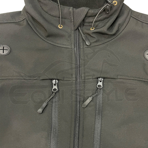 Veste softshell pour homme, capuche amovible, imperméable, coupe-vent, veste de chasse, design personnalisé, grande taille, veste d'hiver pour la randonnée - Product Image 5