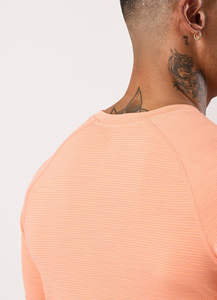 Camiseta de Manga Larga para Hombre, Unisex, con Costuras en Contraste de Color, Tejida en Poliéster/Algodón, Estilo Holgado, para Verano - Product Image 4