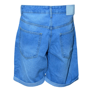 Pantalones cortos de mezclilla oscuros para hombre, muy vendidos, ligeros, transpirables, de secado rápido, personalizados, cómodos, de cintura alta, a precio económico. - Product Image 6
