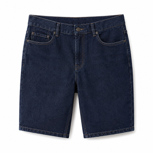 Shorts en jean vintage d'été personnalisés par le fabricant, coupe ample, style décontracté, broderie déchirée, pour hommes - Product Image 3