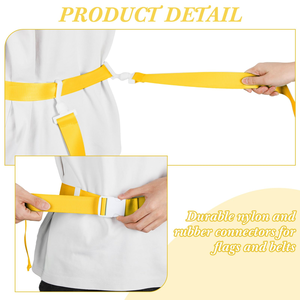 Custom Quick-<b>Down</b> Release POP Football Flag Gear for Sports Teams' Training & Competition Event Usage Scenarios - Product Image 3