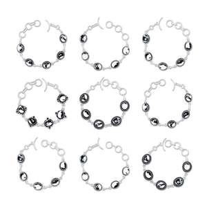 Nuevas Pulseras Boho de Turquesa Buffalo a la Moda, Hechas a Mano, Plateadas en Plata, Joyería Fina de Moda India, Tamaño Ajustable, Regalo - Product Image 1