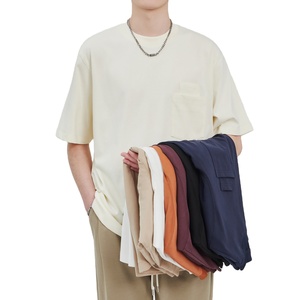 เสื้อยืดผู้ชาย แขนสั้น ทรงหลวม ใส่สบาย แห้งเร็ว คอทรงกลม ตกแต่งกระเป๋าหลากสี รุ่นซัมเมอร์ 2026 - Product Image 5